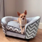 Elevated Pet Sofa Bed with Storage - Image 3